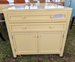 A Martha Stewart cabinet - for a craft room or a child's room... for sale!