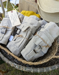 Hammertown Barn is a longtime Trade Secrets vendor. This year, they sold many of these gardening aprons - so handy for holding tools, seed packets and other small items while gardening.