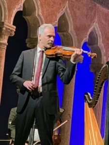 This is violinist and composer, Colin Jacobsen. He is a touring member of Yo-Yo Ma's famed musical ensemble and an artistic director for The Knights.
