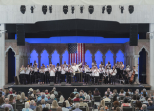 And this weekend to celebrate Independence Day on July 2nd, is Pops & Patriots Westchester Symphonic Winds - Curt Ebersole, conductor, Christine Taylor Price, soprano, and Thomas West, baritone. Please see the Caramoor website for a full calendar of upcoming events and tickets. (Photo by Gabe Palacio)