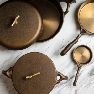 The pans and lids come in a variety of sizes - perfect for every kitchen. I hope you visit Martha.com and see more from our first American Made Makers. Be sure to shop their products - you'll love them as much as we do!