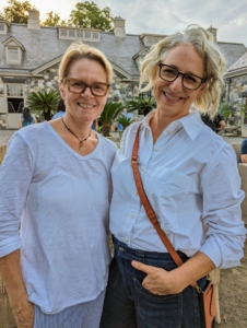 Many of you may recognize my longtime food editor, Sarah Carey, who has been with me for more than 20-years. Here she is with her wife, Maryann Vanderventer, who also worked with me on my television show.