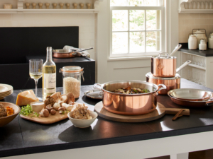 Cook our mouth-watering classic risotto in our copper cookware —you'll taste the difference!