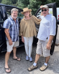 And here's another nice photo Kevin took of me, Bill, and Dennis just before we left. What a fun and very informative trip to Landcraft Environments. Please follow Dennis and Bill on Instagram and learn more about their great Foundation.