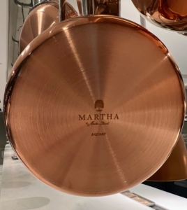 Visit our website at Martha.com to order your copper pots today. These tri-ply, user-friendly pots and pans are must-haves for any kitchen.