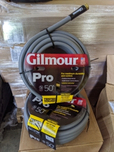 Gilmour has a very durable collection of gardening supplies – I have been using Gilmour products for years. The hoses are always put to great use in the gardens and wherever thorough watering is needed. Plus, these hoses curve without kinking, connect without leaking, and are easy to store.