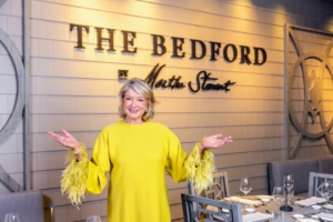 We did it! All our hard work has paid off. Today is the opening day for my first-ever restaurant, The Bedford by Martha Stewart. I can't wait to hear what you think!