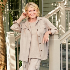 This monochromatic look is one of my signature styles. Pulling items of the same hue is a quick and easy way to always look put together. This collection was designed to be mix and match with some of my favorite colors and styles. My Relaxed Utility Shirt is made from naturally breathable Lyocell fabric and is also available in black and turtle.