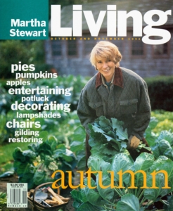 And the fall Living issue of that same year - October and November 1992. Many of our first magazines were released by season.