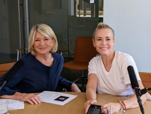 I've even done podcasts from my New York City Headquarters - this one with comedian Chelsea Handler.