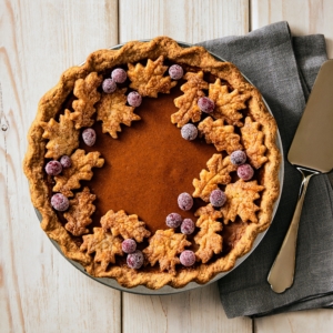 It looks fancy, but you can do it - this is my Maple-Cinnamon Butternut Squash Pie.