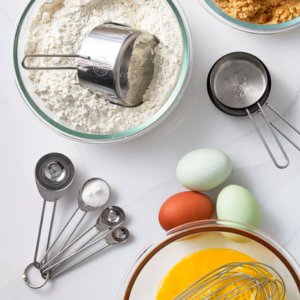 You can find lots of kitchen essentials for all your baking at Martha.com.