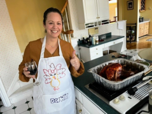 Dawn Dhawan, Marquee Brands VP Controller "made the famous Martha Stewart Turkey 101 for the family and it came out perfect!"