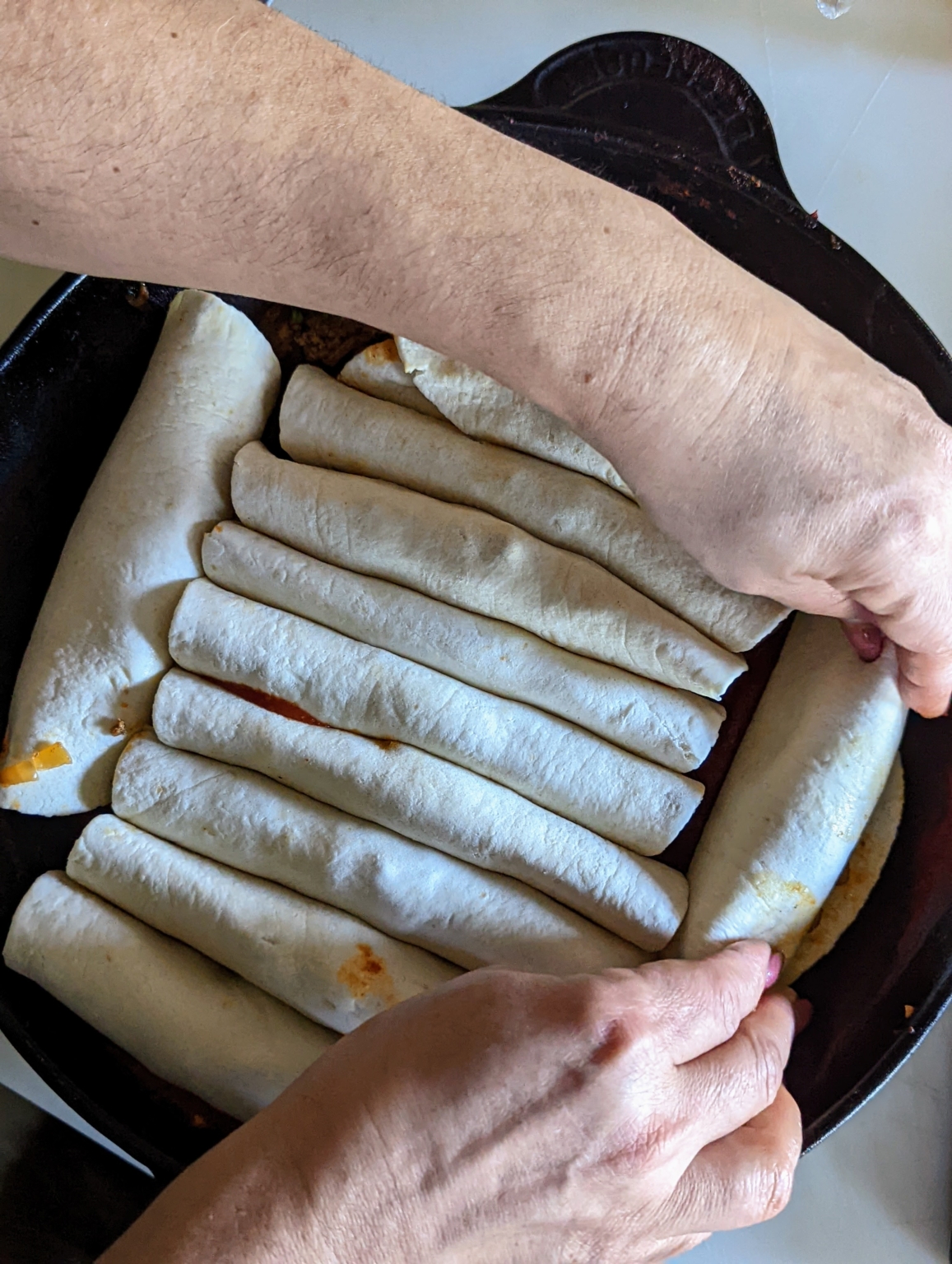 Cheesy Chicken Enchiladas with Mild Red Chili Sauce from Martha Stewart & Marley Spoon The