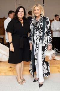 Here is Susan with Silvia Cubina, Executive Director and Chief Curator at The Bass Museum of Art in Miami Beach. (Photo by Deitch Pham LLC for Bank of America)