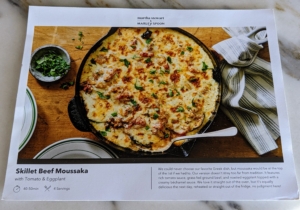 It's always nice to try new and delicious meals right at home. You will love the variety of recipes we provide. Each Martha Stewart & Marley Spoon box contains a large recipe card that shows a photo of the finished dish on one side…