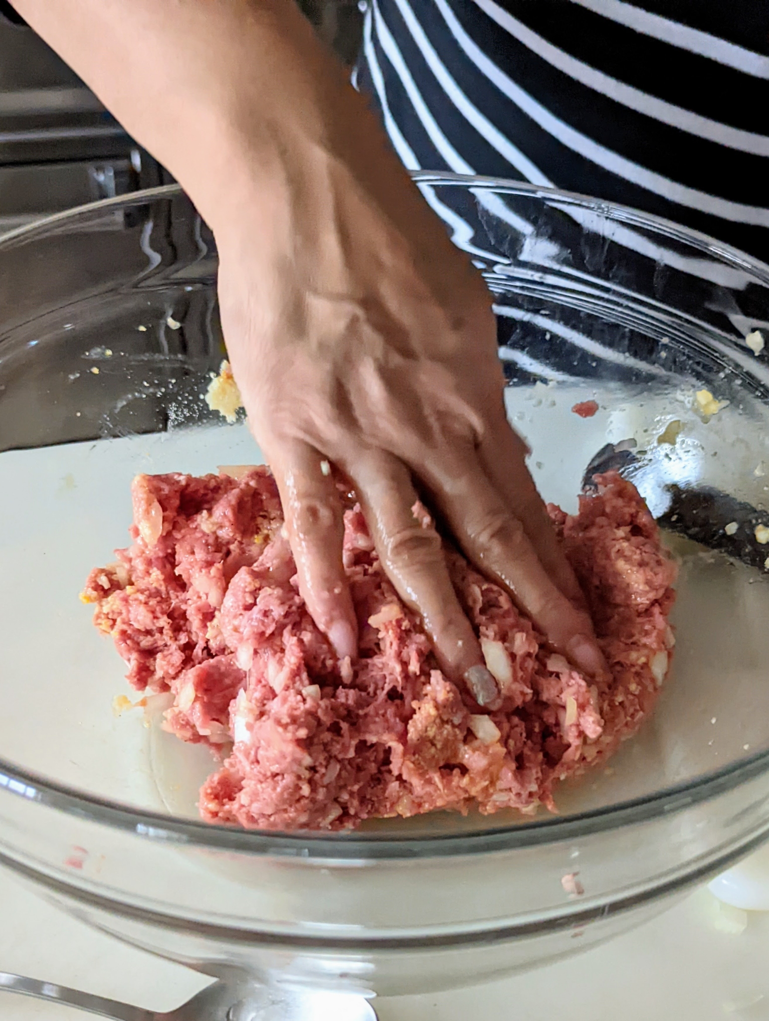 Creamy Swedish Meatballs with Egg Noodles & Cranberry Relish from