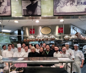 Before leaving, Chef Daniel and I posed with the kitchen crew at Daniel. What a fun evening. The next time you’re in New York City, and want to treat yourself to a very special and most luxurious feast, go to Daniel - you will love it.