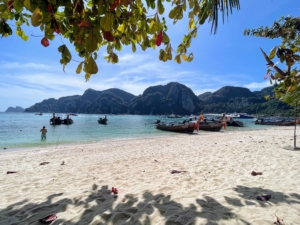 And look at its beautiful beaches - the weather was perfect with blue skies and clear waters. Chhiring and his son love to travel, and continue to check off places they want to visit. Thanks for sharing your photos from Thailand, Chhiring.