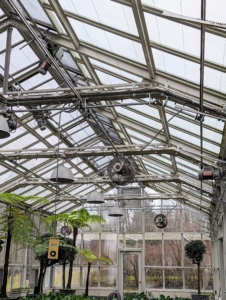 Built in 2008, this greenhouse uses minimal artificial heat - in fact, most of its energy comes directly from the sun, and it successfully grows a variety of cold hardy crops.
