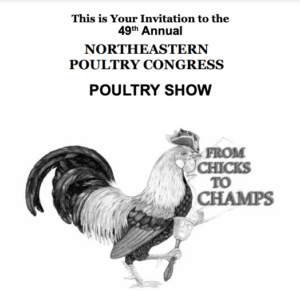 The Northeastern Poultry Congress holds its show every January. I have been making the trip for several years – it is a very popular and well-attended event.