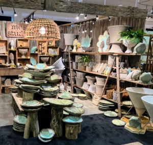 This booth was for Moss Studios by Breck Armstrong. It featured many items hand-crafted and carefully made by Breck Armstrong, who was trained by my friend, and master potter, Guy Wolf.