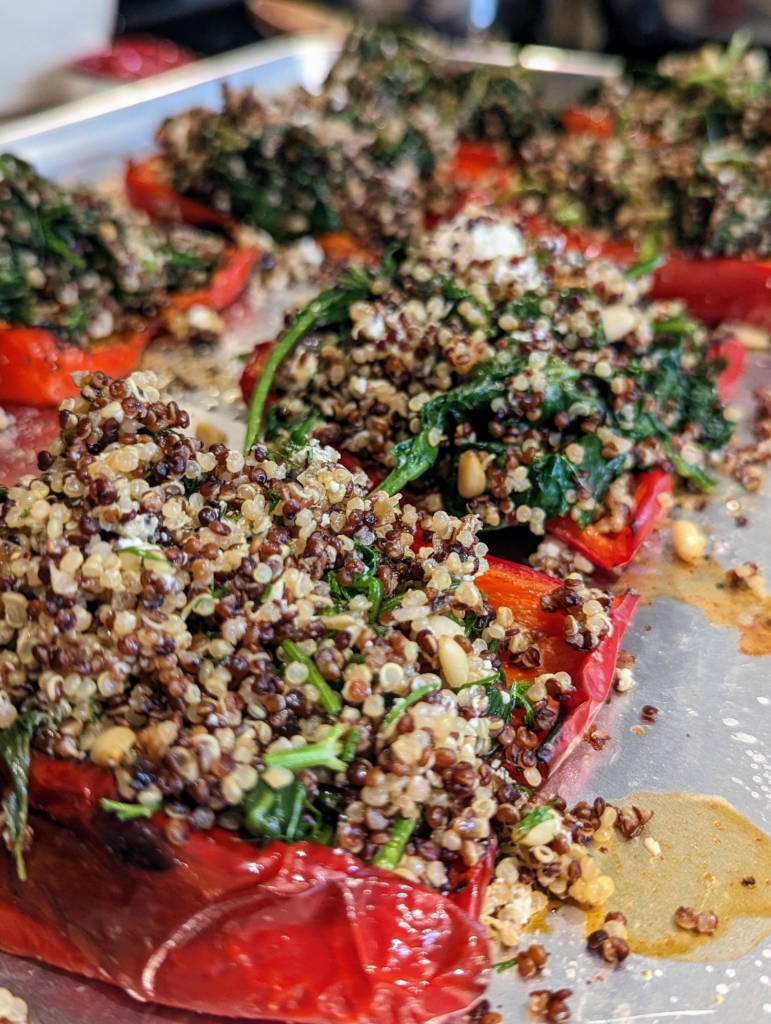 Martha Stewart & Marley Spoon Spanakopita Stuffed Peppers The Martha