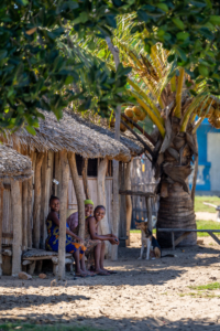 This village is named Ampisikinana. Everyone was so friendly. The official languages of Madagascar are Malagasy and French. (Photo by Marlon Du Toit)