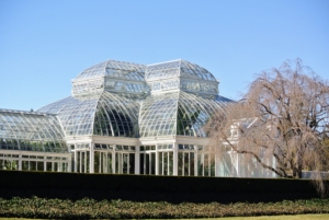 In addition to the Orchid Show, this enormous glass structure is home to a tropical rain forest, a cactus-filled desert, and an ever-changing landscape of flowers and foliage.