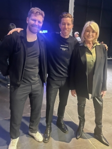While at the Summit, I met up with another speaker, Olympian Shaun White. He recently started a new brand of snow boarding products called Whitespace. Here I am with Shaun and his business partner, Miles Nathan.