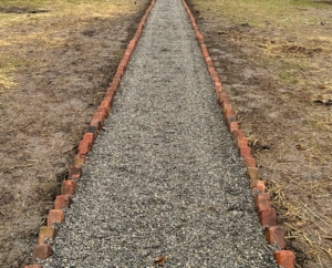The path looks good - now onto the peafowl extension.