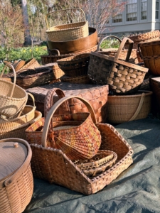 Many of these baskets I hadn't seen in awhile. They always bring back fond memories.