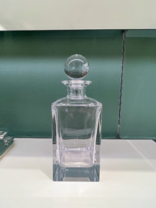 And this is a Tiffany & Co. Classic Square Decanter.