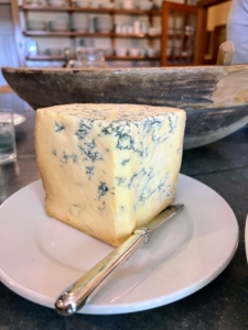 We also ate bits of this Stilton cheese. Stilton is an English blue cheese, which has Penicillium roqueforti added to create the characteristic smell and taste.