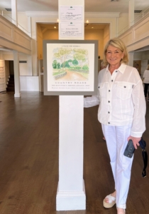 I was so delighted to be a part of this year's Garden Club of America Zone III annual horticulture conference. Here I am at the Bedford Playhouse, not farm from my farm, where I was interviewed as part of the program.