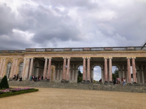 Versailles is an excellent example of the Baroque style of architecture, which developed in the 17th century.