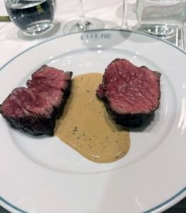 ... and the most tender filet mignon.