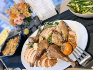 Nichole Ringer says, "Martha has been an entertaining inspiration for as many years as I can remember. I hosted a very Martha-inspired Thanksgiving at my home in Austin, Texas. The dry-brined lemon-sage Turkey was a show stopper."