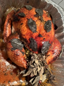 My operations manager, Matt Krack, cooked a beautiful roasted turkey at his home in Ridgefield, Connecticut.