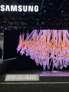 Samsung also introduced the Transparent MicroLED, which empowers users to customize transparency levels to their preferences - making screen watching even more personalized for the user.