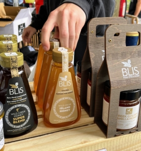 Blis also sells a variety of honey - Wild Greek Forest Honey, Wild Greek Island Honey, and Greek Golden Vanilla Honey.
