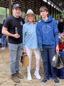 Here I am with Dan and his son. I purchased several items to take home with me. The market is filled with so many wonderful and flavorful items.
