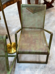 The next day, we did a little more shopping and antiquing. This is one of a pair of authentic Royere chairs.