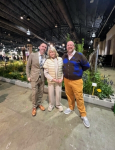Before leaving, I stopped for this photo with Seth Pearsoll and Matt Rader, PHS President. Thank you to the Pennsylvania Horticulture Society for a wonderful and informative show.