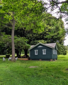 Here is the cottage from afar. The entire Lyndhurst estate is a wonderful and picturesque escape from the busy city – still as beautiful now as it was in the 1800s. Please visit the next time you are in the area. You can learn more about Lyndhurst on their web site at lyndhurst.org.