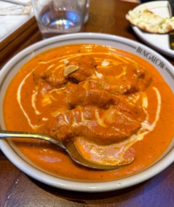 The Chicken Chitranee is a homestyle chicken curry with tomatoes, tamarind, and shishito chili - another big hit at the table.