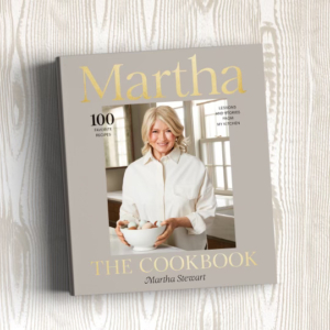 Pre-order your copy of my landmark 100th book "Martha: The Cookbook: 100 Favorite Recipes, with Lessons and Stories from My Kitchen" today from Clarkson Potter. I am so proud of this book. I know you'll read it cover to cover and want to make every recipe!