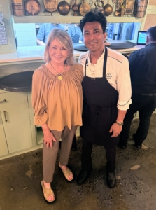 And here I am with Chef Vikas. Congratulations Chef - to you, Jimmy, and the restaurant - it is excellent. And, it has already served 100,000 meals in the first 110 days since opening. If you love Indian cuisine, this is definitely a stop to include on your next trip to New York City.