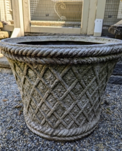 The replacement pot is about 30-percent larger. When selecting the next size, it is important not to get a pot that’s too big. Potting soil holds on to excess water, and the more soil that’s in the pot, the more water will remain - that's good for moisture-loving plants, but not for those that prefer to be well-drained.