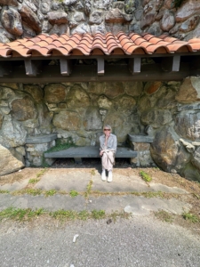 Here I am at Daheim, a most interesting property steeped in history. It is now for sale and listed by Heather Croner, Sotheby's International Realty.